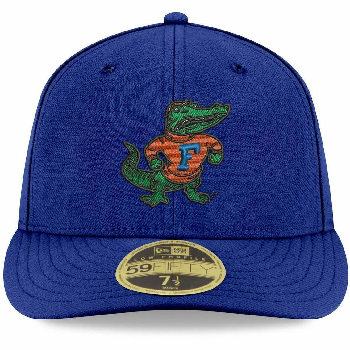 New Era Men's Royal Florida Gators Basic Low 59FIFTY Fitted Hat - Image 3