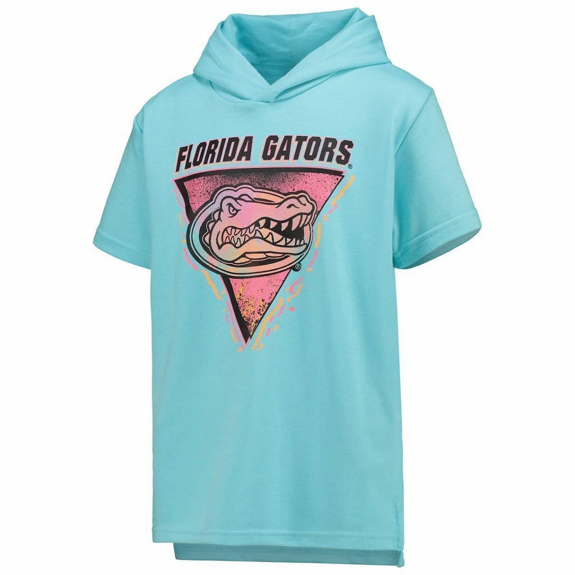 Outerstuff Youth Royal Florida Gators Game On Neon Daze Hoodie T-Shirt - Image 3