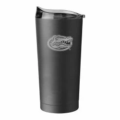 Logo Brands Florida Gators 20oz. Black Powder Coat Tumbler