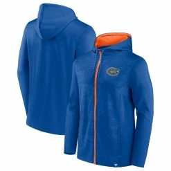 Fanatics Branded Men's Royal Florida Gators Ball Carrier Full-Zip Hoodie