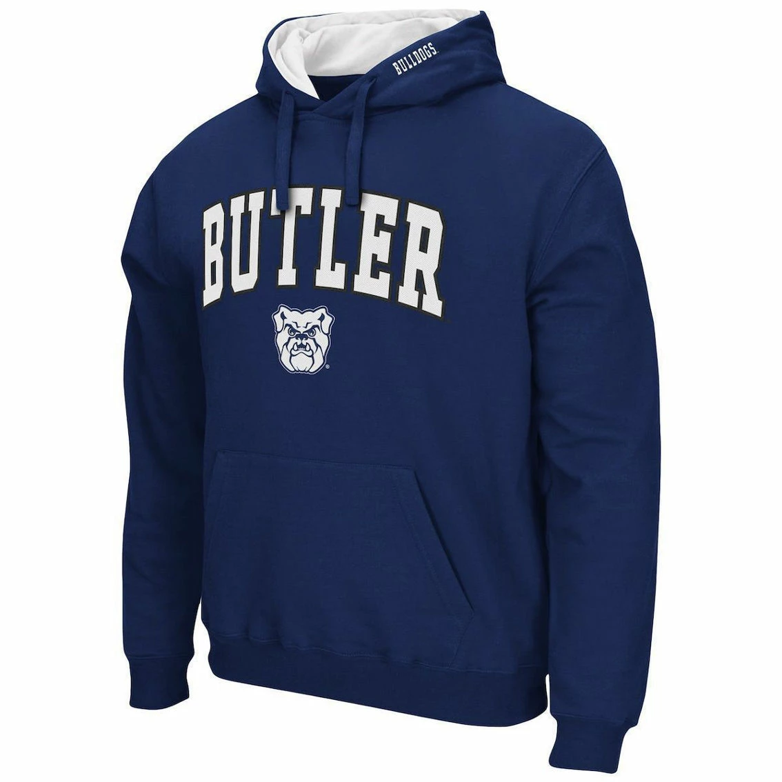 Colosseum Men's Navy Butler Bulldogs Arch And Logo Pullover Hoodie - Image 3