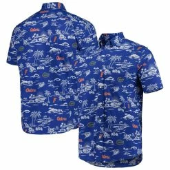 Reyn Spooner Men's Royal Florida Gators Classic Button-Down Shirt