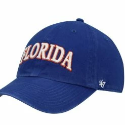 '47 Men's Royal Florida Gators Archie Script Clean Up Adjustable Hat