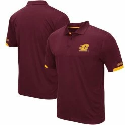 Colosseum Men's Maroon Cent. Michigan Chippewas Santry Polo