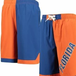 Outerstuff Youth Royal/Orange Florida Gators Conch Bay Swim Shorts