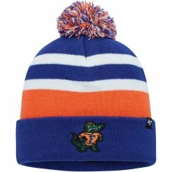 '47 Men's Royal Florida Gators State Line Cuffed Knit Hat With Pom