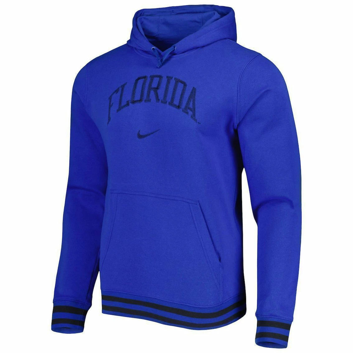 Nike Men's Royal Florida Gators Sketch Retro Pullover Hoodie - Image 3