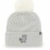 '47 Women's Gray Florida Gators Koda Cuffed Knit Hat With Pom