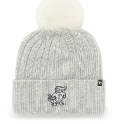 '47 Women's Gray Florida Gators Koda Cuffed Knit Hat With Pom