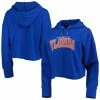 Women's ZooZatz Royal Florida Gators Core University Cropped French Terry Pullover Hoodie
