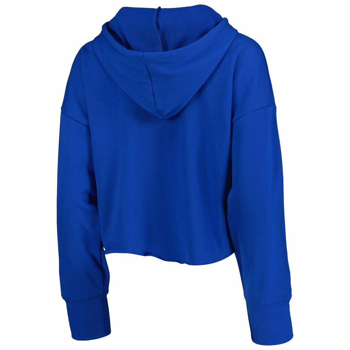 Women's ZooZatz Royal Florida Gators Core University Cropped French Terry Pullover Hoodie - Image 4