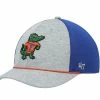 '47 Men's Gray/Royal Florida Gators Harbinger Trophy Flex Hat