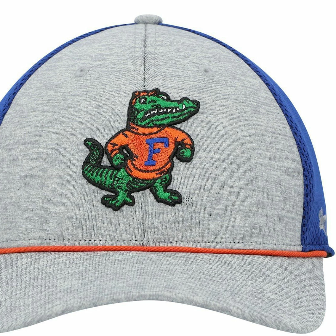 '47 Men's Gray/Royal Florida Gators Harbinger Trophy Flex Hat - Image 3