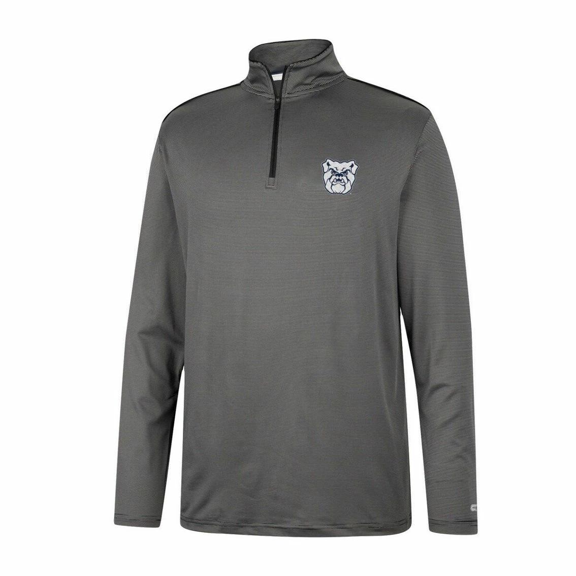Colosseum Men's Charcoal Butler Bulldogs Logo Quarter-Zip Windshirt - Image 3