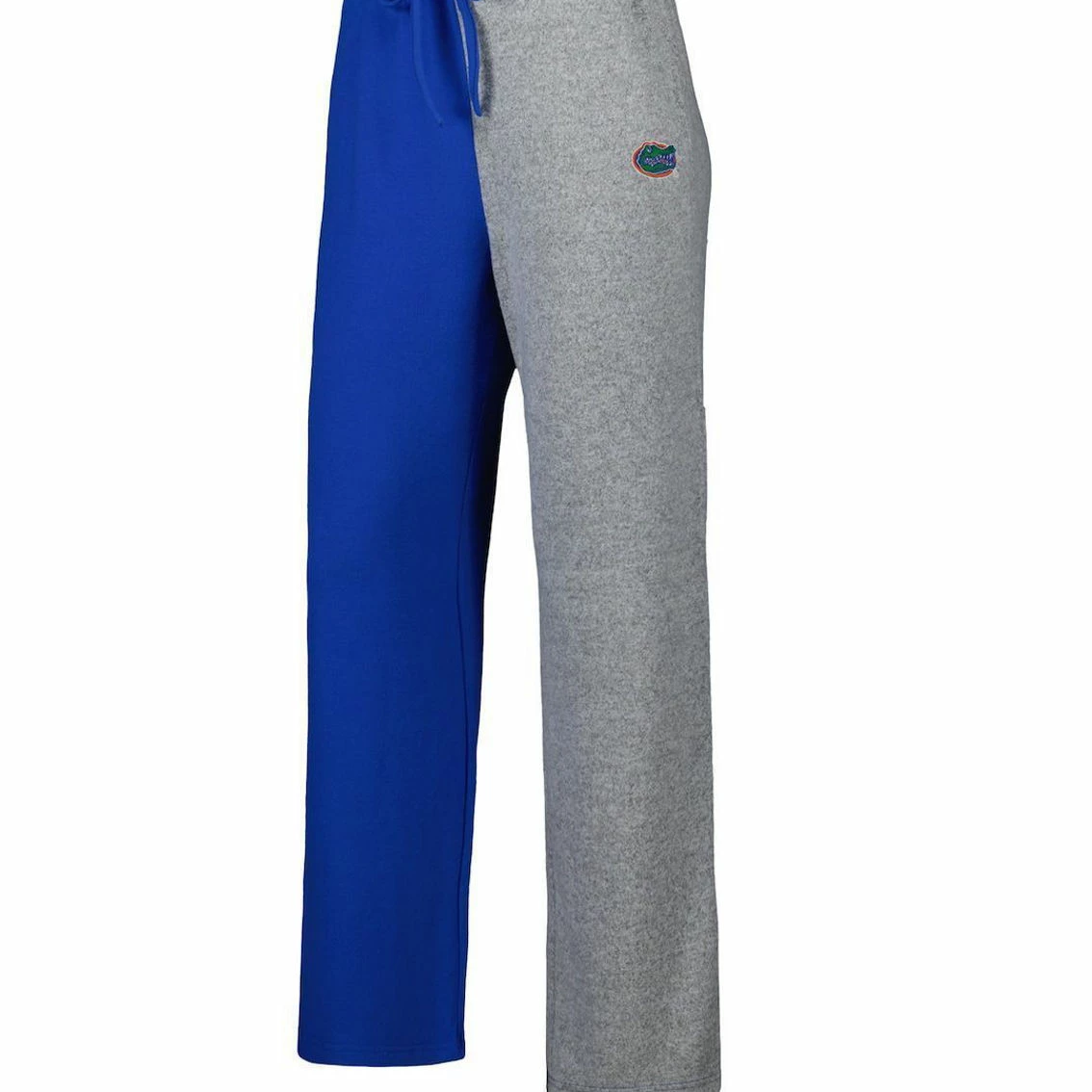 ZooZatz Women's Royal/Gray Florida Gators Colorblock Cozy Tri-Blend Lounge Pants - Image 3