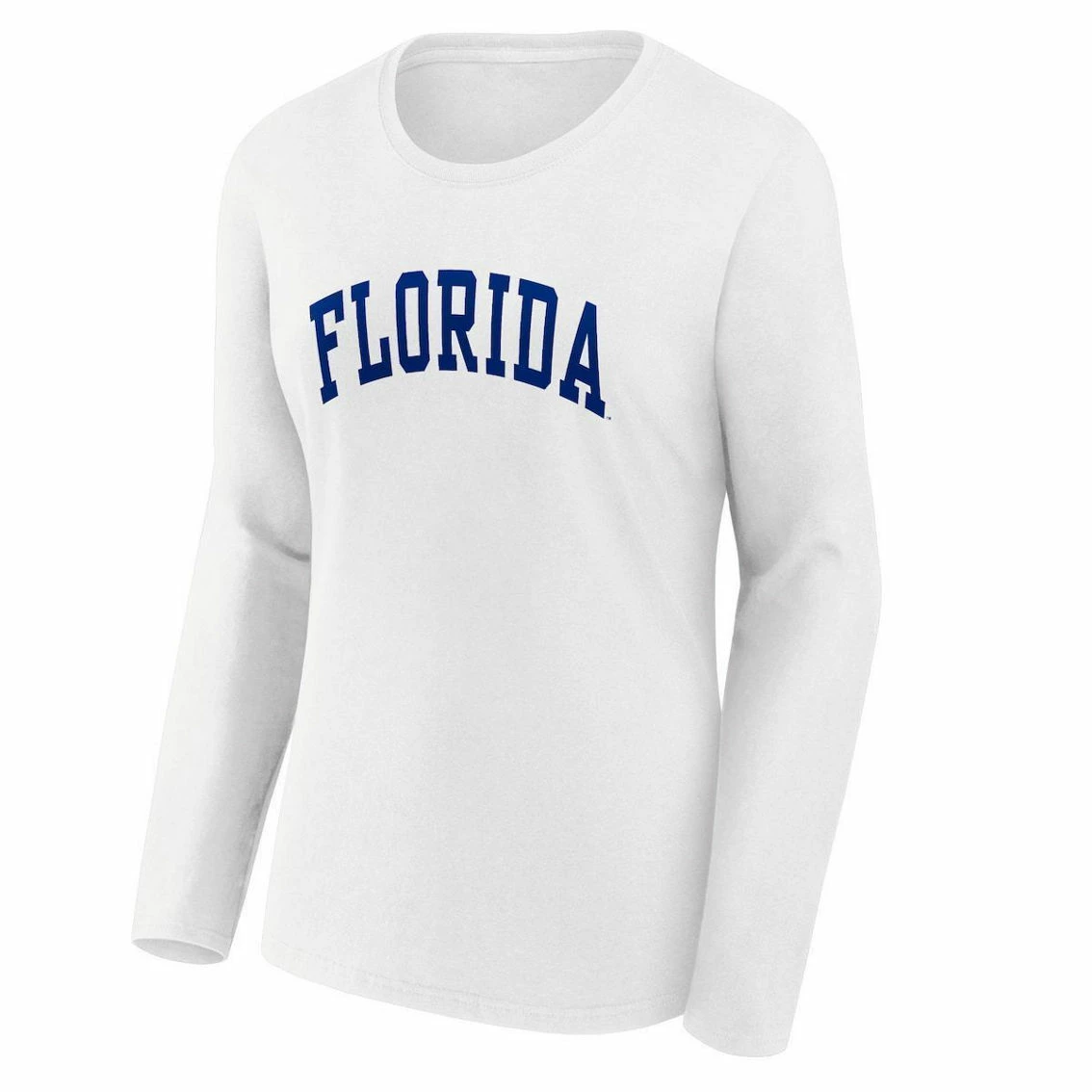 Fanatics Branded Women's White Florida Gators Logo Arch Long Sleeve T-Shirt - Image 3