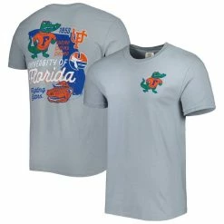Image One Men's Graphite Florida Gators Vault State Comfort T-Shirt