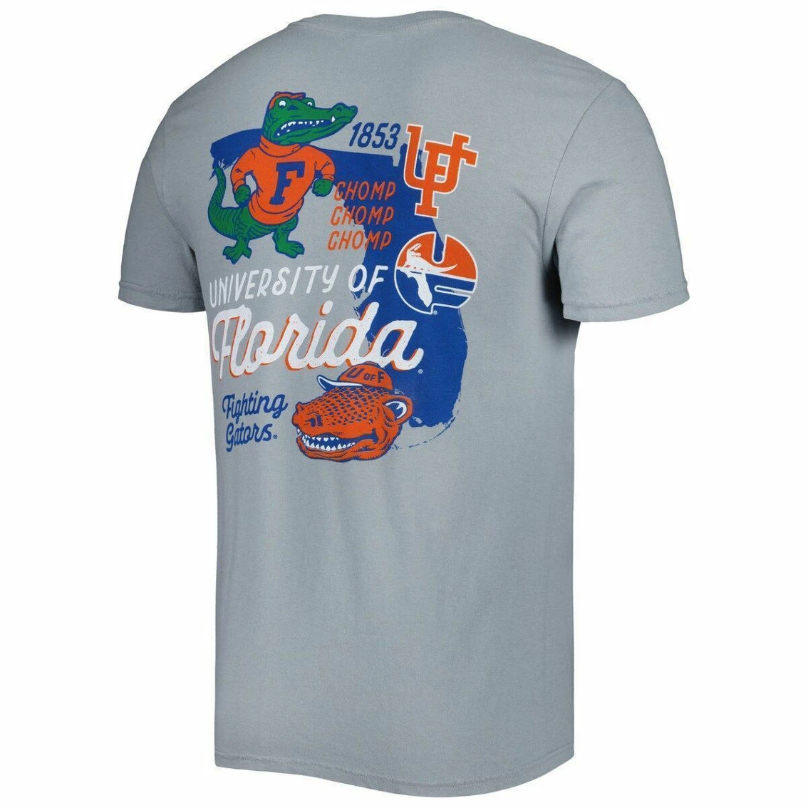 Image One Men's Graphite Florida Gators Vault State Comfort T-Shirt - Image 4