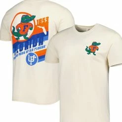 Image One Men's Cream Florida Gators Vault Vintage Comfort Color T-Shirt