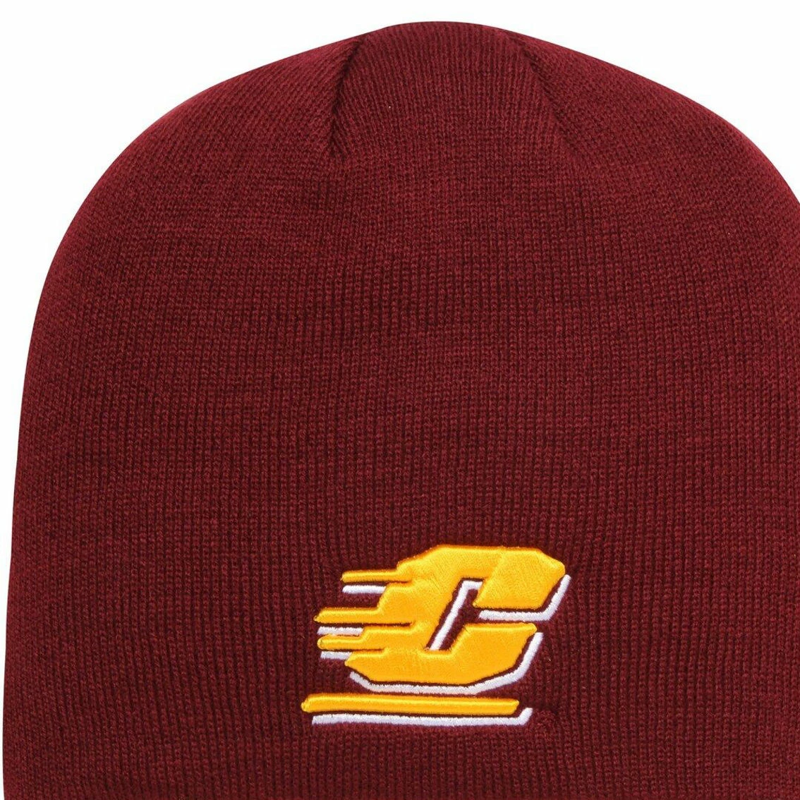 Men's Top Of The World Maroon Central Michigan Chippewas EZDOZIT Knit Beanie - Image 2