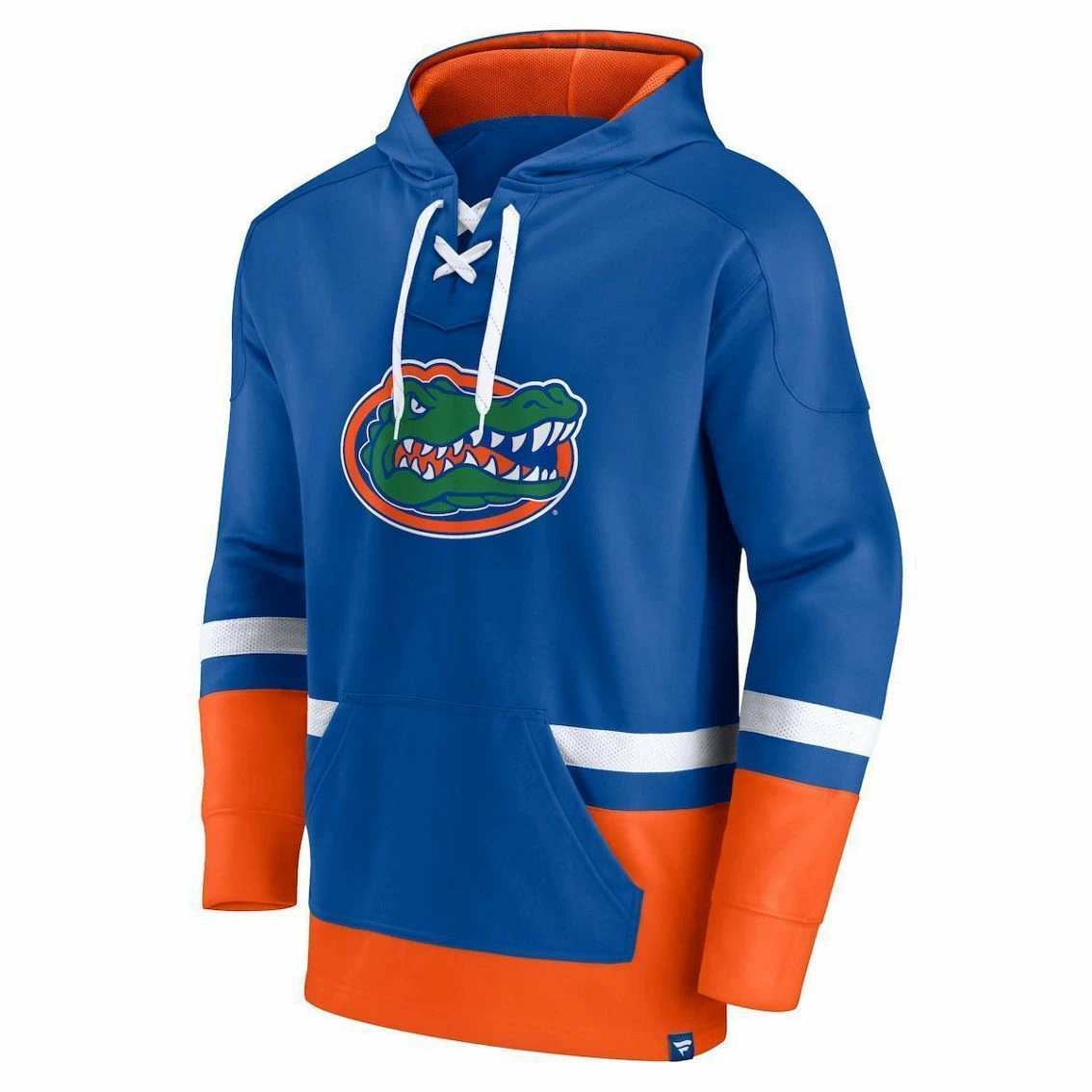 Fanatics Branded Men's Royal Florida Gators First Battle Pullover Hoodie - Image 3