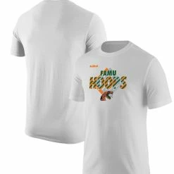 Nike X LeBron James Men's X LeBron James White Florida A&M Rattlers Core T-Shirt