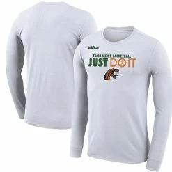 Nike X LeBron James Men's X LeBron James White Florida A&M Rattlers Legend Performance Long Sleeve T-Shirt