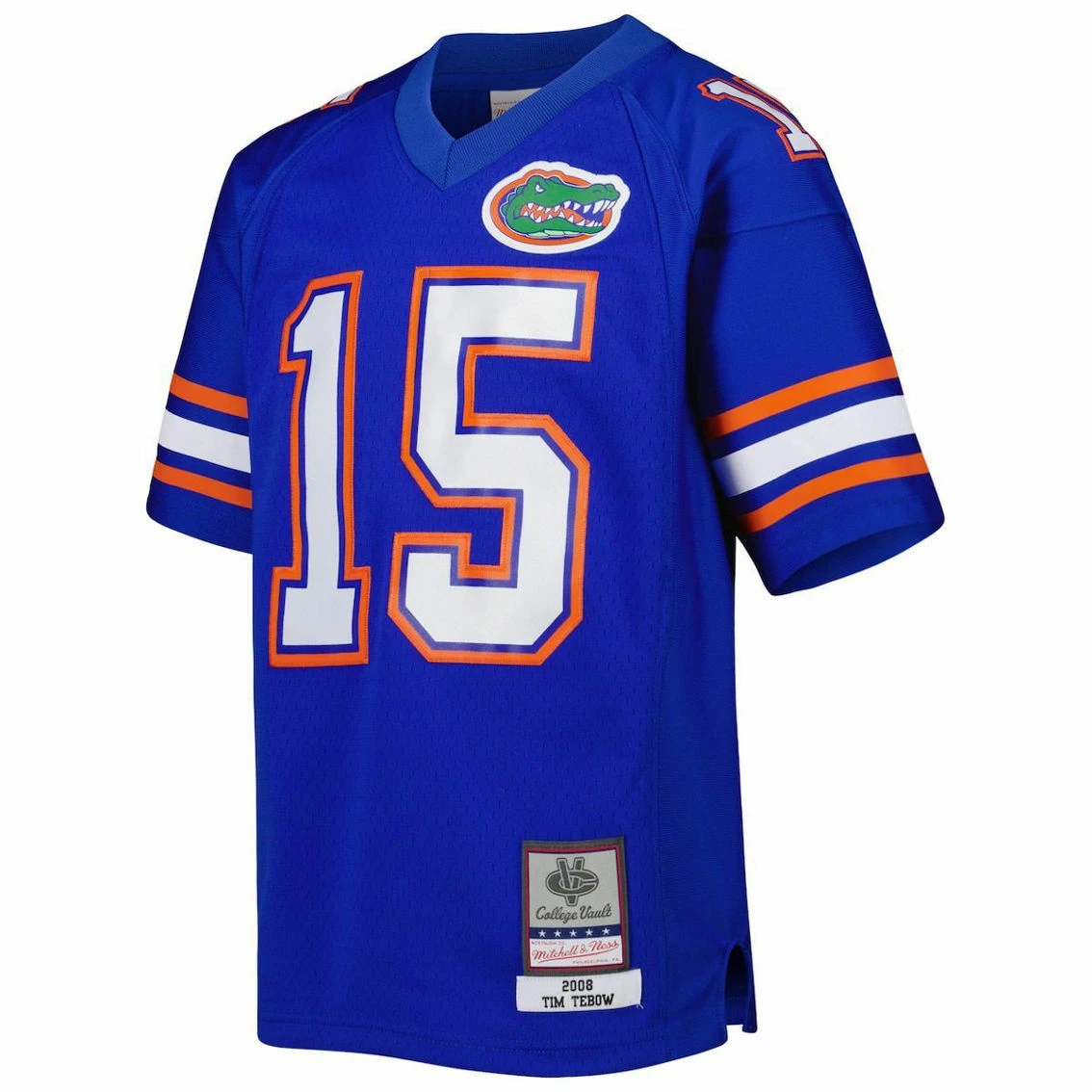 Mitchell & Ness Youth Tim Tebow Royal Florida Gators Replica Jersey - Image 3