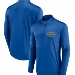 Fanatics Branded Men's Royal Florida Gators Tough Minded Quarter-Zip Top