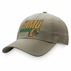Top Of The World Men's Khaki Florida A&M Rattlers Slice Adjustable Hat