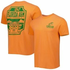 Image One Men's Orange Florida A&M Rattlers Logo Campus Icon T-Shirt