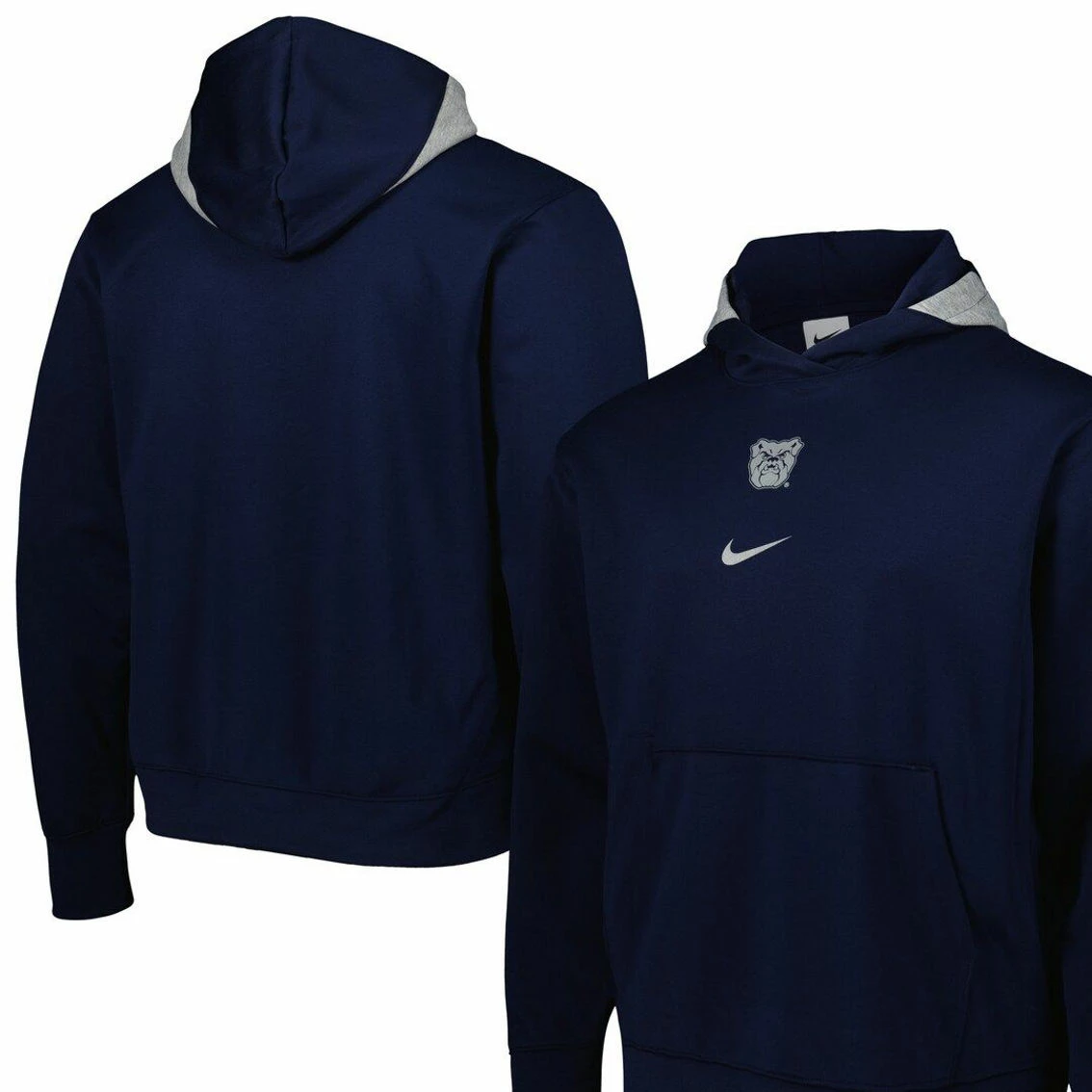 Nike Men's Navy Butler Bulldogs Spotlight Performance Pullover Hoodie - Image 2