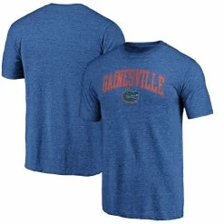 Fanatics Branded Men's Royal Florida Gators Arched City Tri-Blend T-Shirt