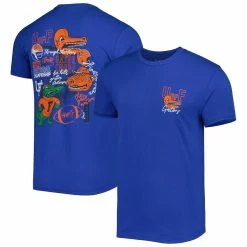 Image One Men's Royal Florida Gators Vintage Through The Years Two-Hit T-Shirt