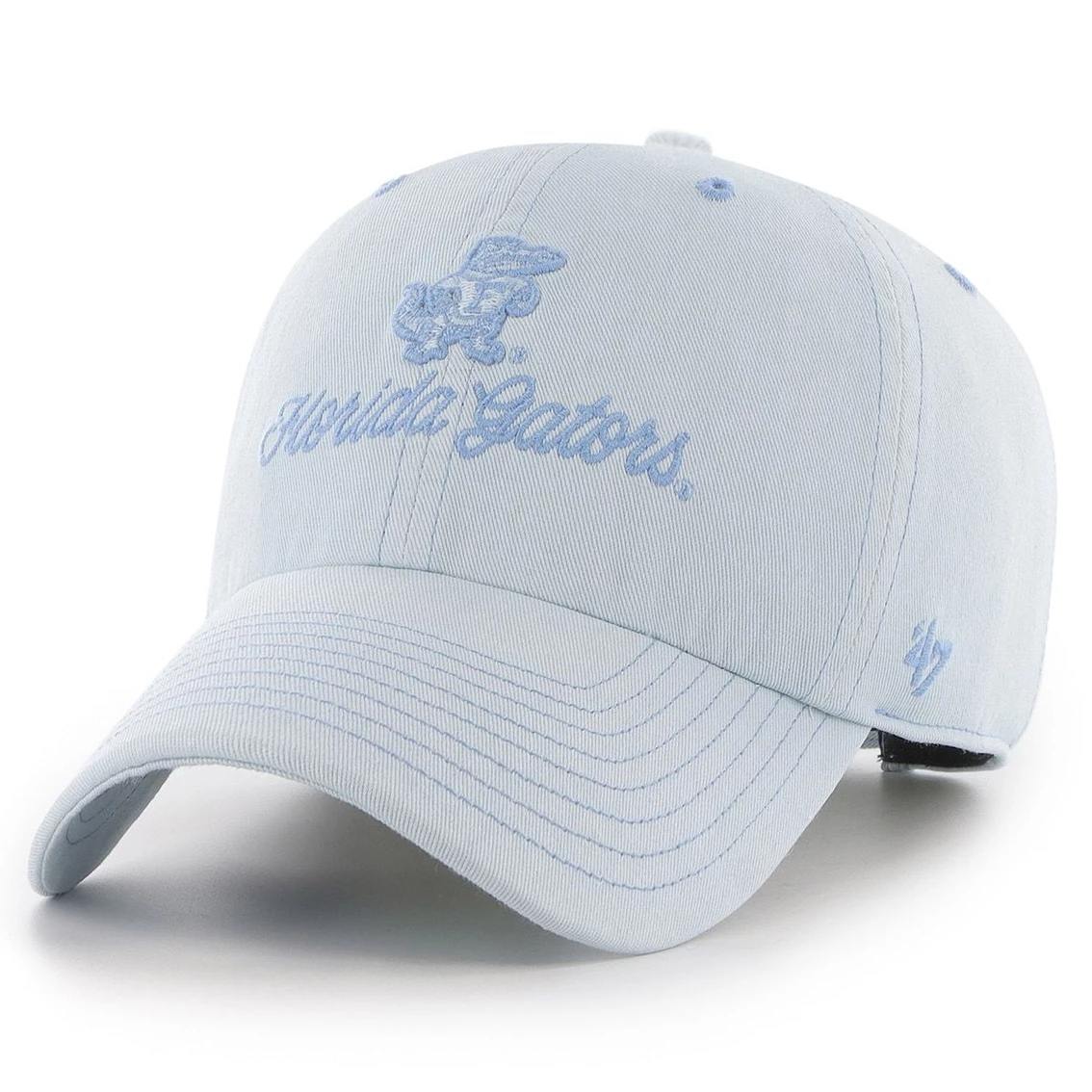 '47 Women's Light Blue Florida Gators Haze Clean Up Adjustable Hat