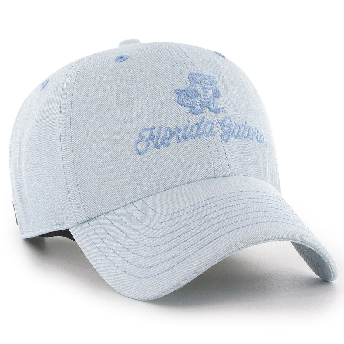 '47 Women's Light Blue Florida Gators Haze Clean Up Adjustable Hat - Image 3