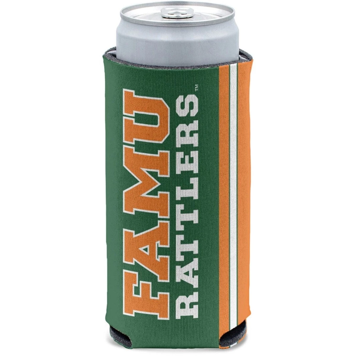WinCraft Florida A&M Rattlers 12oz. Slim Can Cooler - Image 3