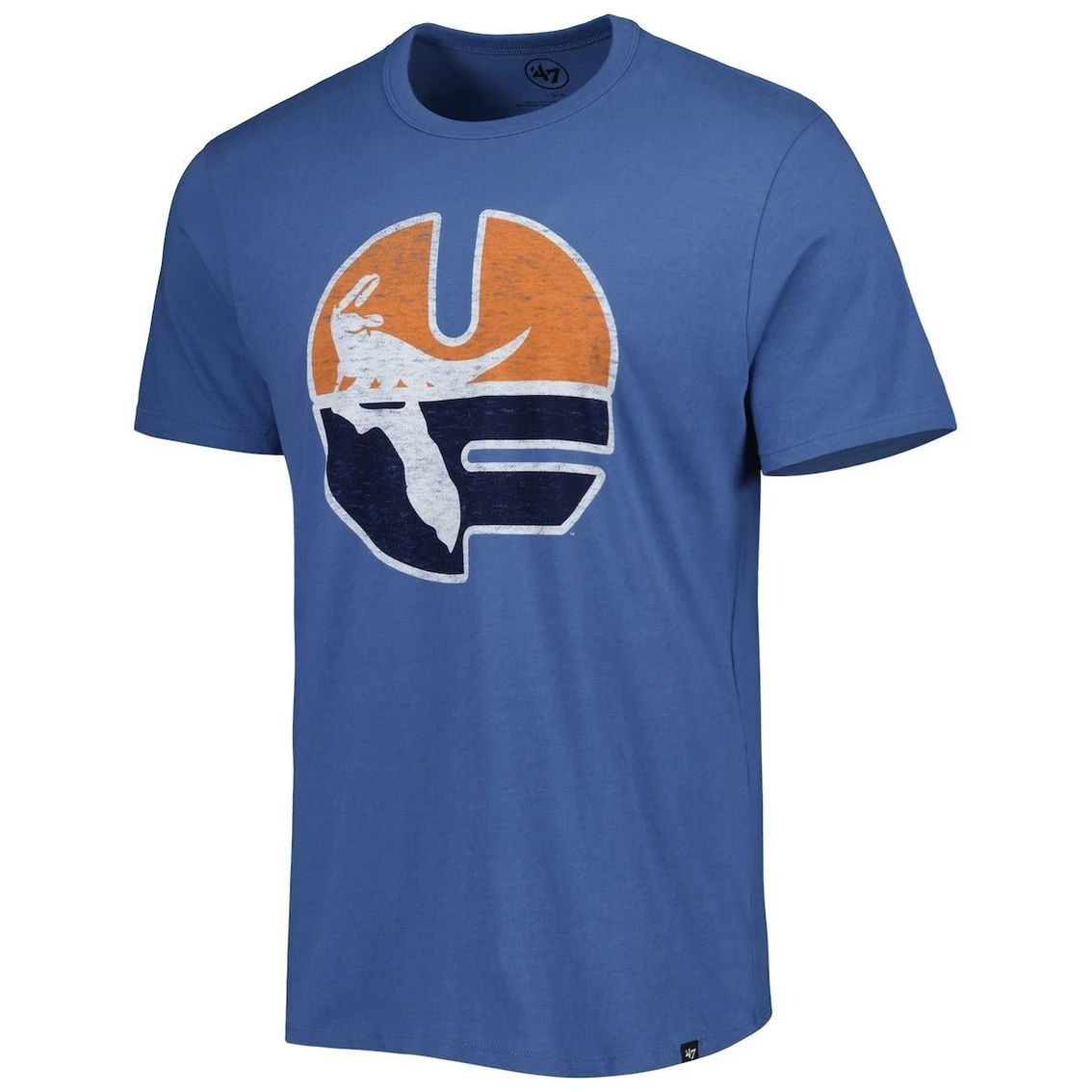 '47 Men's Royal Florida Gators Premier Franklin Logo T-Shirt - Image 3