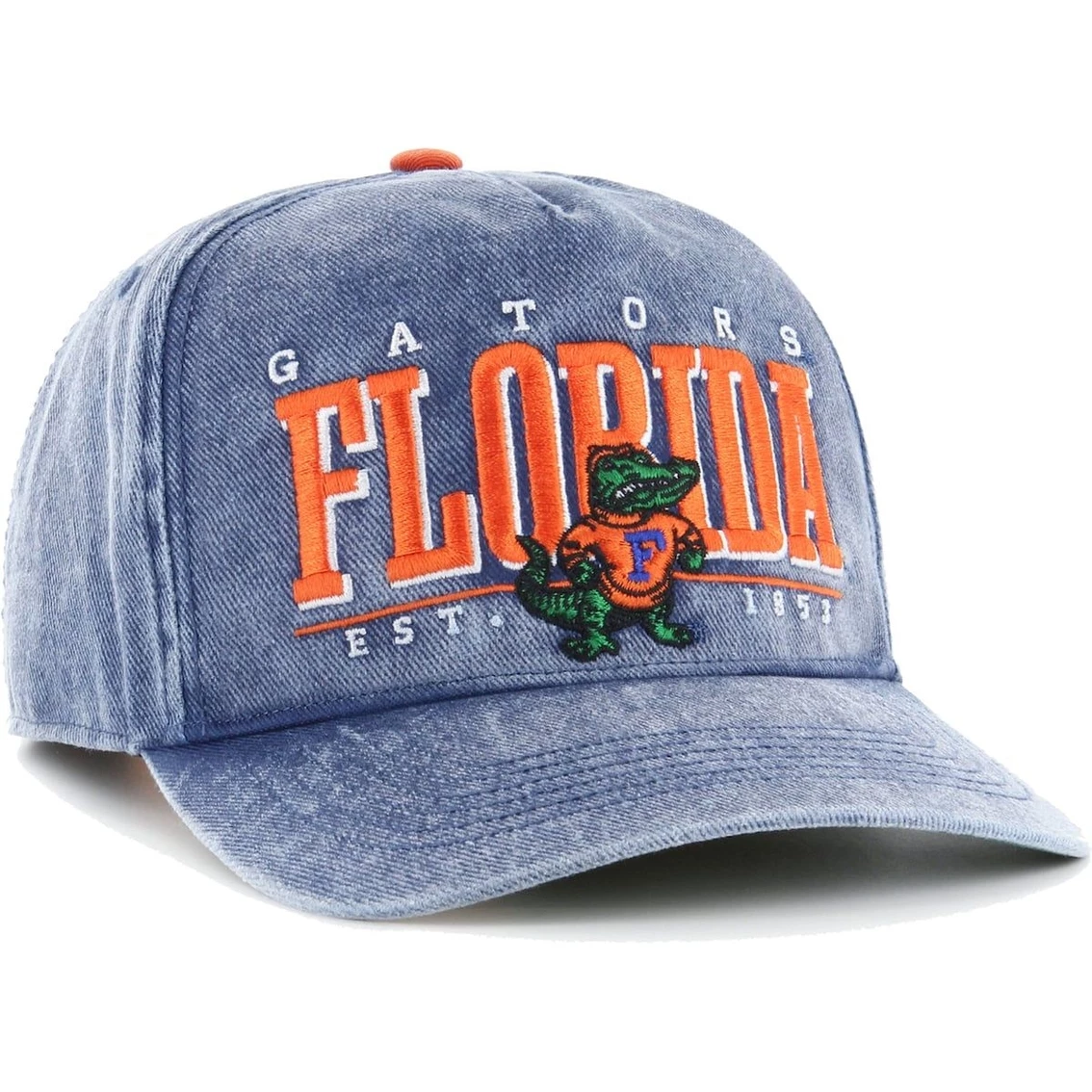 '47 Men's Royal Florida Gators Vintage Fontana Hitch Clean Up Adjustable Hat - Image 3